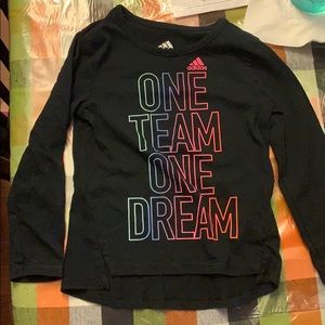 Adidas girls long sleeve top 2T